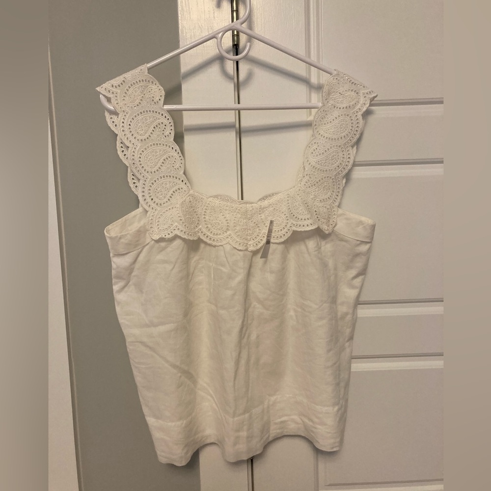 NWT J Crew women’s sleeveless top in size 12